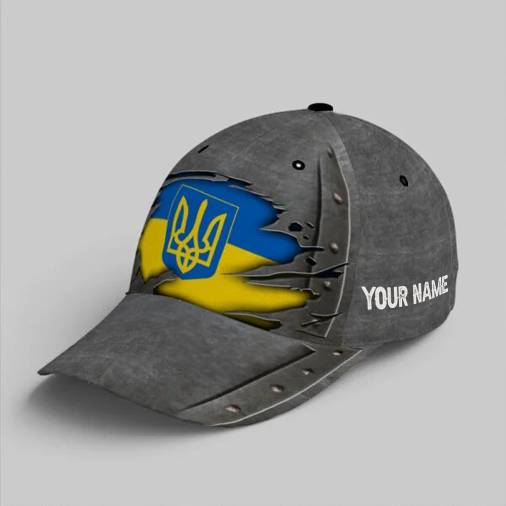 Personalized Stand With Ukraine Hat Support For Ukraine Hats Men Gift