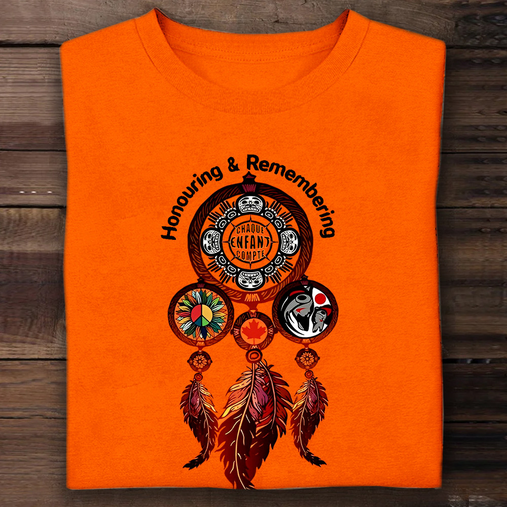 Orange Shirt Day T-Shirt For 2023 Honouring And Remembering Every Child ...