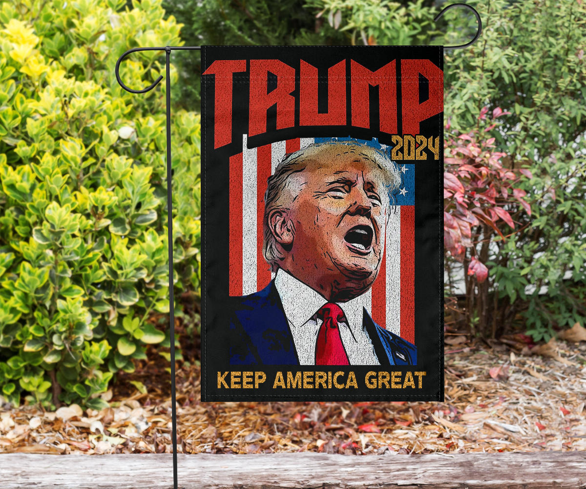 Trump 2024 Flag Keep America Great Support Donald Trump Election ...